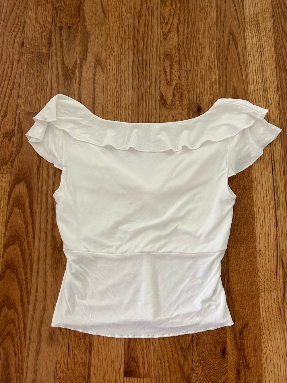 Say Nothing Ruffle Top Princess Polly - Picture 4 of 5